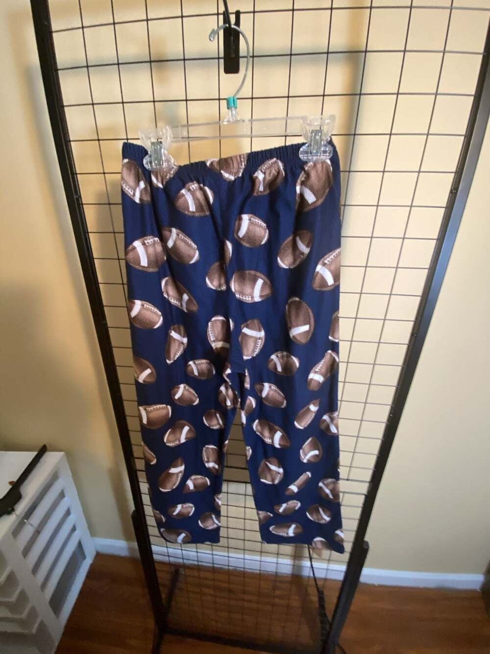 Up Late Boys Football Print Pajama Lounge Pants